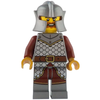 Griffin Knight - Male, Dark Orange Beard