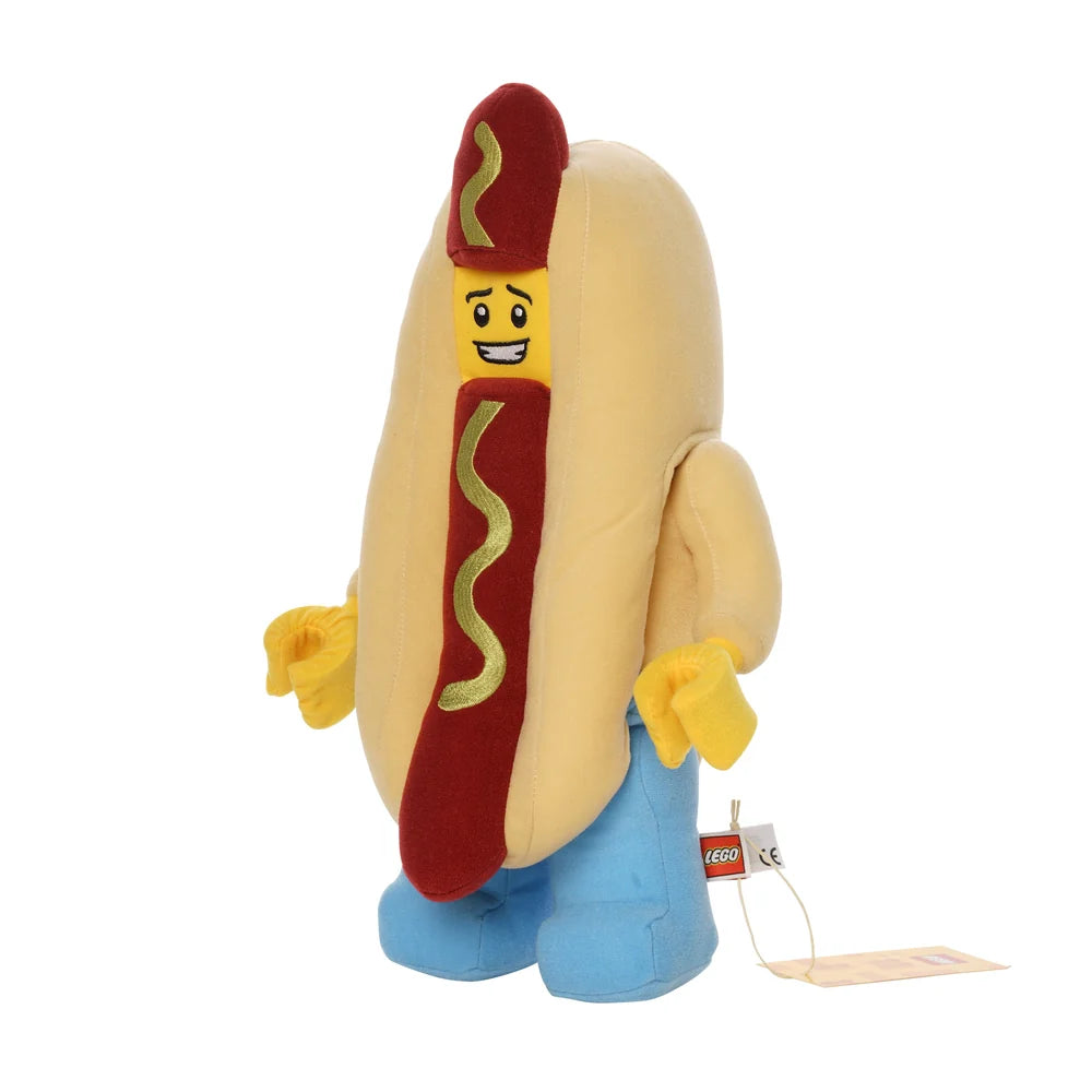 LEGO® Hot Dog Guy Minifigure Plush
