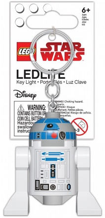 LED Key Light R2-D2 Key Chain (LEDLITE) - Tagged Version