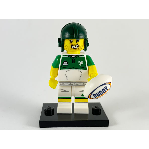 Bricked Rugby Rugby Player – KC Brick Store