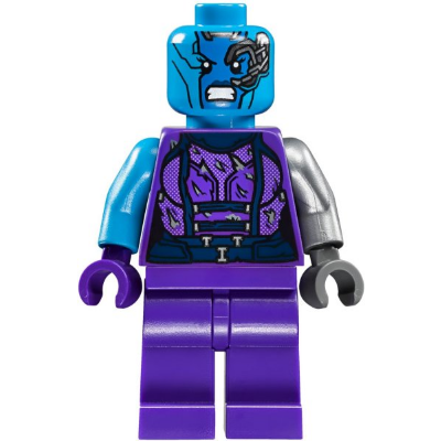 Nebula - Dark Azure Head, Torn Outfit