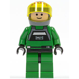 Rebel Pilot A-wing - Green Jumpsuit