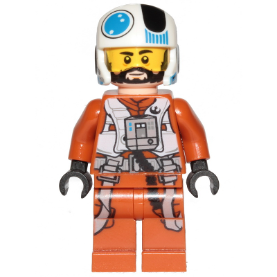 Resistance Pilot, Temmin 'Snap' Wexley - Medium Nougat Lines Under Eyes and Chin