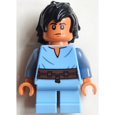 Boba Fett, Young - Bright Light Blue Shirt