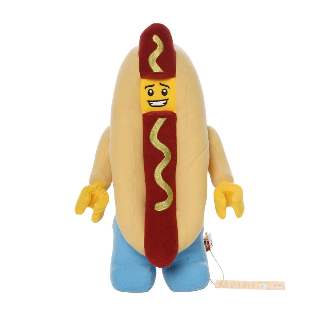 LEGO® Hot Dog Guy Minifigure Plush