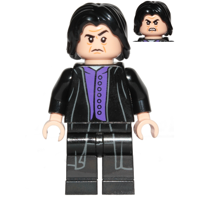 Professor Severus Snape - Dark Purple Shirt, Printed Legs