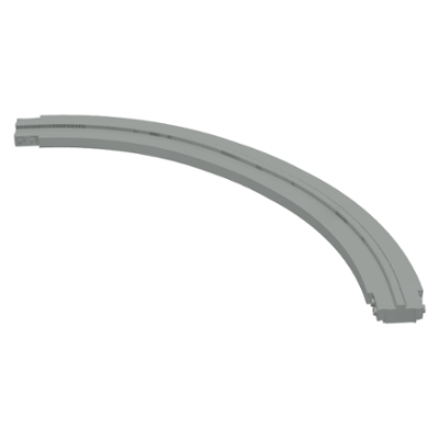 LEGO Monorail Track Curve Long