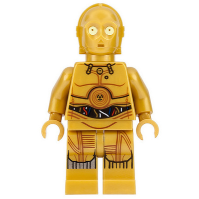 C-3PO Colored Wires, Printed Legs