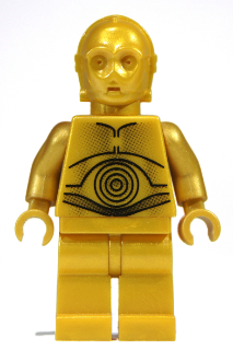 C-3PO - Pearl Gold with Pearl Gold Hands